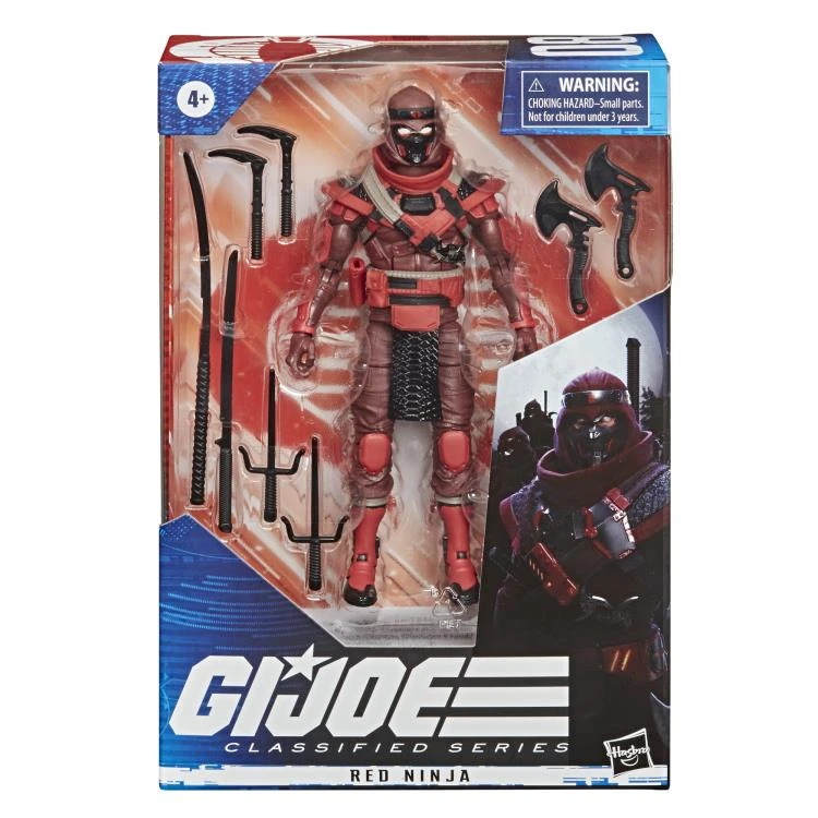 Hasbro G.I. Joe Classified Series Red Ninja Action Figure 6 Hasbro G.I. Joe Classified Series Red Ninja Action Figure - Image 4