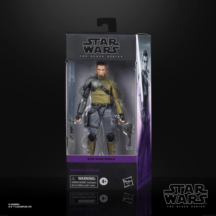Hasbro Star Wars Black Series Rebels #04 Kanan Jarrus 6 Inch Action Figure 7 Hasbro Star Wars Black Series Rebels #04 Kanan Jarrus 6 Inch Action Figure - Image 5