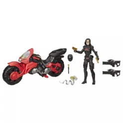 Hasbro G.I. Joe Classified Series Baroness With Cobra C.O.I.L Vehicle Action Figure