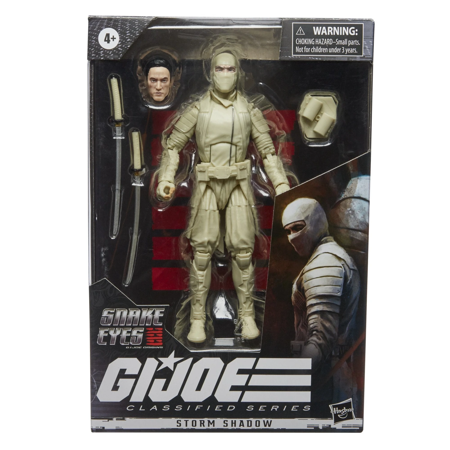 Hasbro G.I. Joe Classified Series Snake Eyes: GI Joe Origins Movie Storm Shadow Action Figure 7 Hasbro G.I. Joe Classified Series Snake Eyes: GI Joe Origins Movie Storm Shadow Action Figure - Image 5