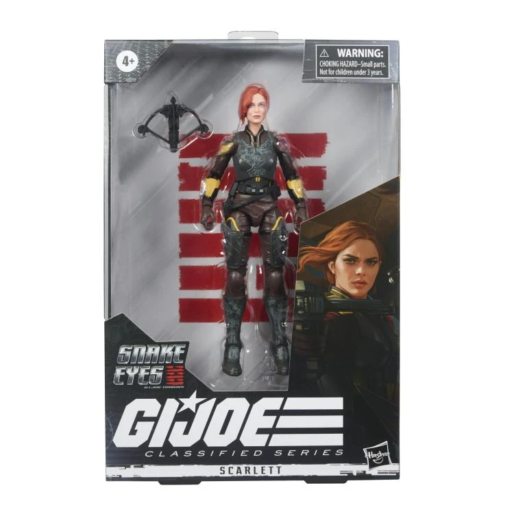 Hasbro G.I. Joe Classified Series Snake Eyes: GI Joe Origins Movie Scarlett Action Figure 5 Hasbro G.I. Joe Classified Series Snake Eyes: GI Joe Origins Movie Scarlett Action Figure - Image 3