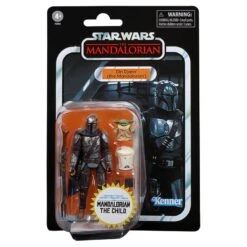 Hasbro Star Wars The Vintage Collection The Mandalorian Din Djarin (The Mandalorian) And The Child 3.75 Inch Action Figure -Bandai Zone 5010993792696