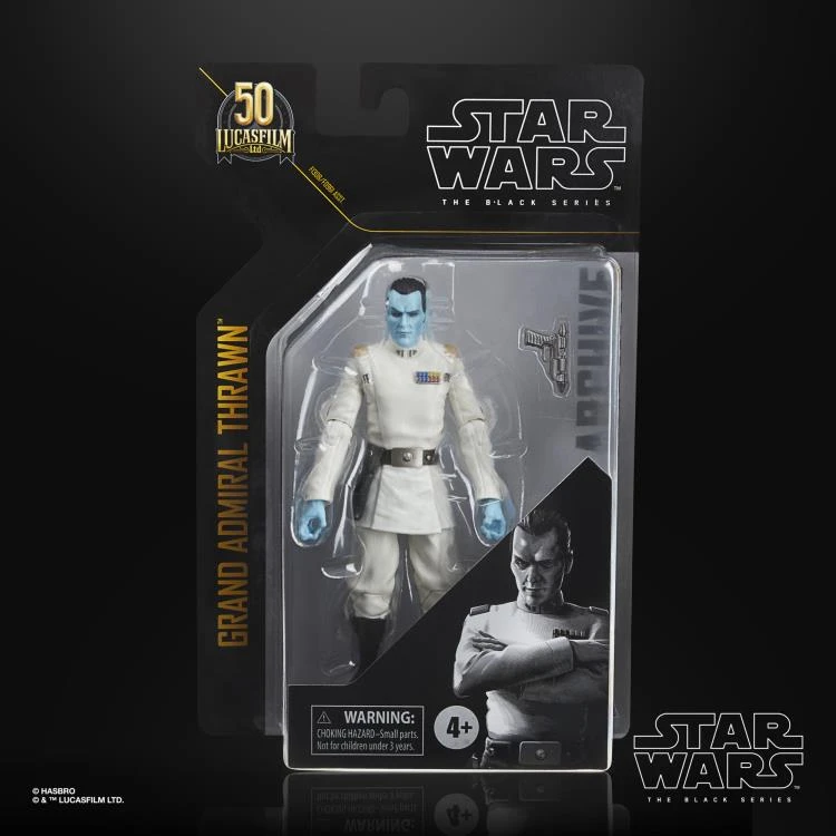 Hasbro Star Wars Black Series Archive Collection Grand Admiral Thrawn 6 Inch Action Figure 7 Hasbro Star Wars Black Series Archive Collection Grand Admiral Thrawn 6 Inch Action Figure - Image 5
