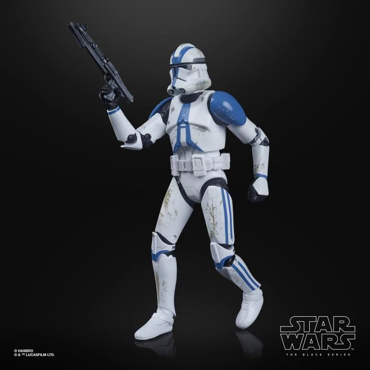 Hasbro Star Wars Black Series Archive Collection 501st Clone Trooper (The Clone Wars) 6 Inch Action Figure 5 Hasbro Star Wars Black Series Archive Collection 501st Clone Trooper (The Clone Wars) 6 Inch Action Figure - Image 3