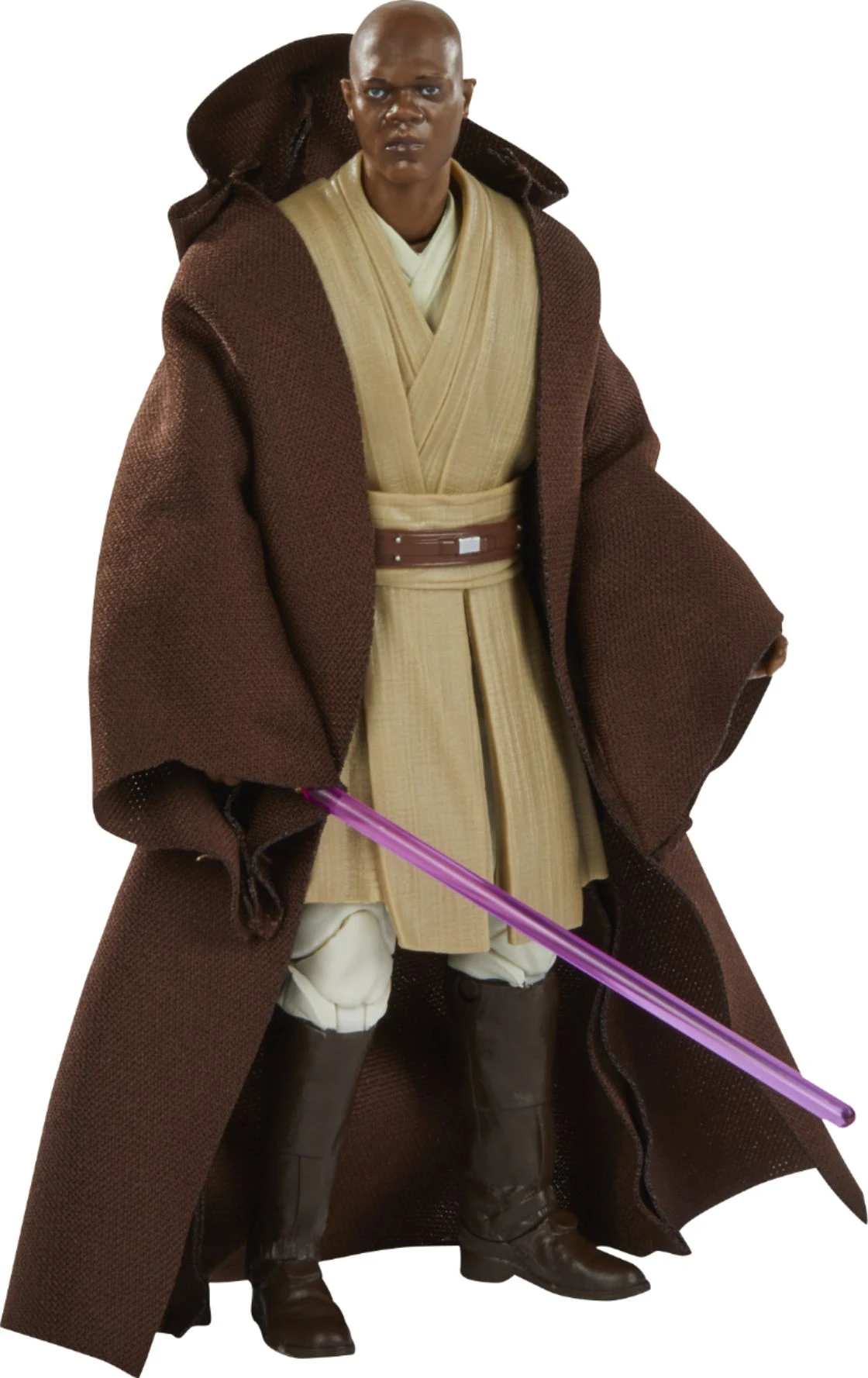 Hasbro Star Wars The Black Series Lucasfilm 50th Anniversary Episode I Mace Windu 6 Inch Action Figure 3 Hasbro Star Wars The Black Series Lucasfilm 50th Anniversary Episode I Mace Windu 6 Inch Action Figure