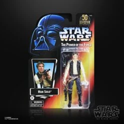 Hasbro Star Wars The Black Series Lucasfilm 50th Anniversary The Power Of The Force Han Solo 6 Inch Action Figure -Bandai Zone 5010993899708