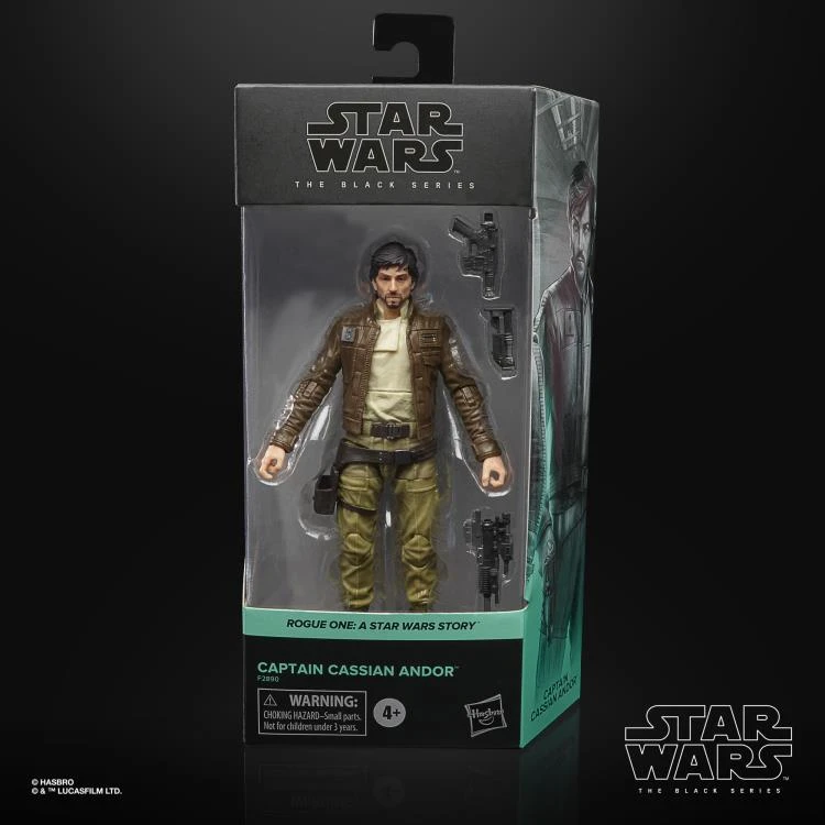 Hasbro Star Wars Black Series Rogue One: A Star Wars Story #02 Cassian Andor 6 Inch Action Figure 7 Hasbro Star Wars Black Series Rogue One: A Star Wars Story #02 Cassian Andor 6 Inch Action Figure - Image 5