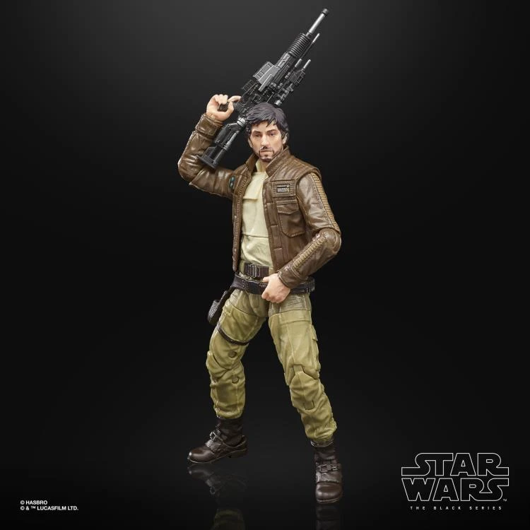 Hasbro Star Wars Black Series Rogue One: A Star Wars Story #02 Cassian Andor 6 Inch Action Figure 5 Hasbro Star Wars Black Series Rogue One: A Star Wars Story #02 Cassian Andor 6 Inch Action Figure - Image 3