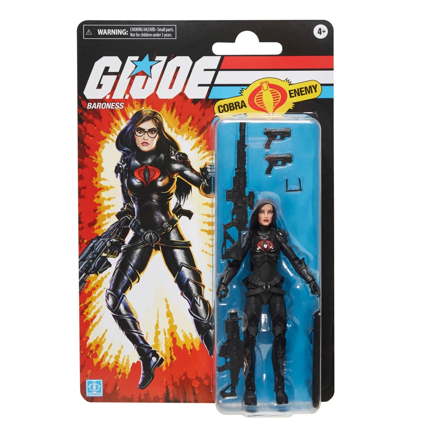 Hasbro G.I. Joe Classified Retro Baroness Exclusive 6" Action Figure 4 Hasbro G.I. Joe Classified Retro Baroness Exclusive 6" Action Figure - Image 2