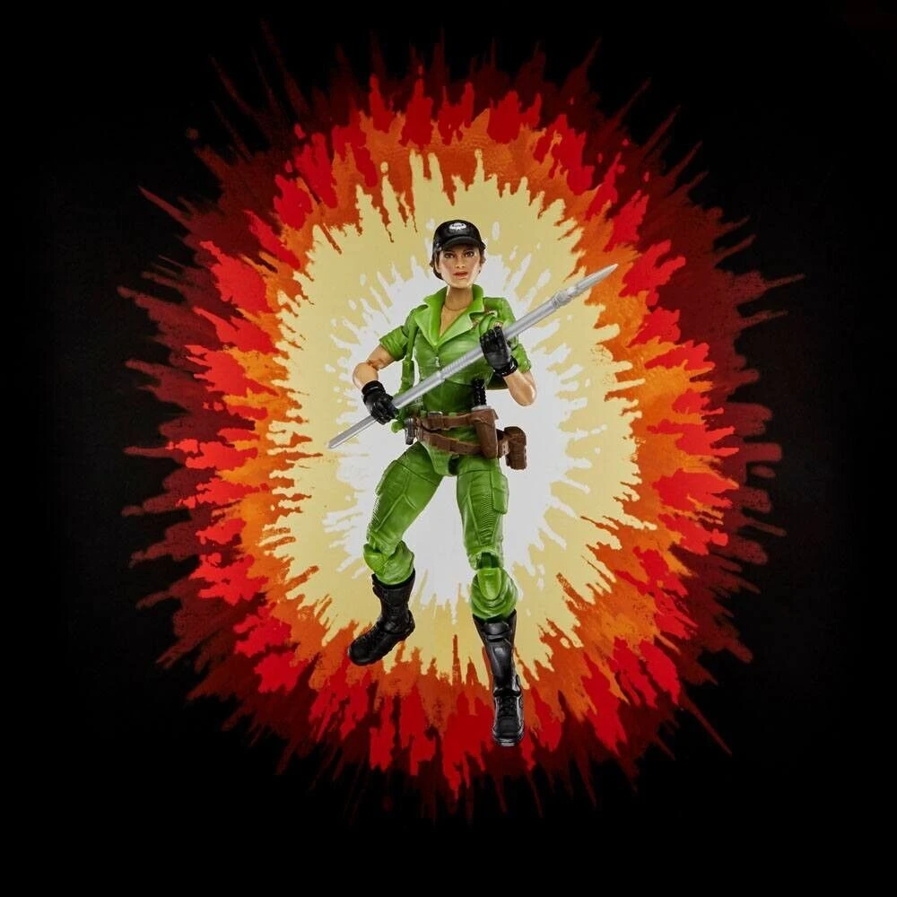 Hasbro Retro G.I. JoeLady Jade Walmart Exclusive 6" Action Figure 8 Hasbro Retro G.I. JoeLady Jade Walmart Exclusive 6" Action Figure - Image 6