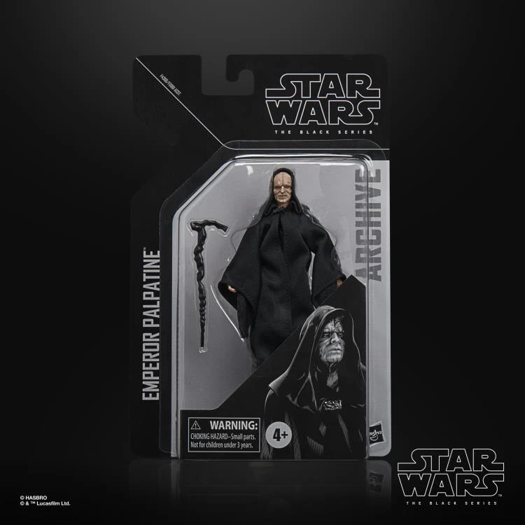 Hasbro Star Wars Black Series Archive Collection Emperor Palpatine (Return Of The Jedi) 6 Inch Action Figure 7 Hasbro Star Wars Black Series Archive Collection Emperor Palpatine (Return Of The Jedi) 6 Inch Action Figure - Image 5