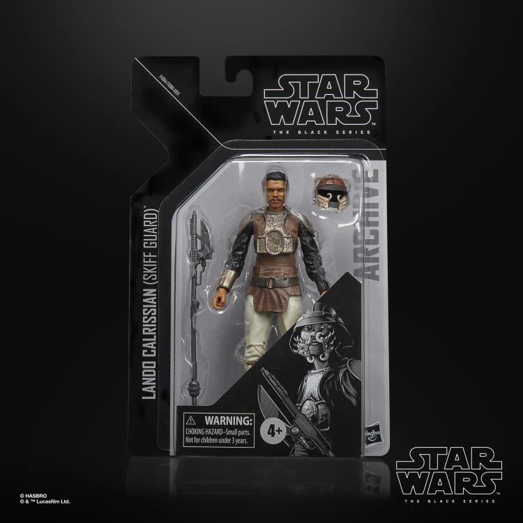 Hasbro Star Wars Black Series Archive Collection Lando Calrissian (Skiff Guard) 6 Inch Action Figure 7 Hasbro Star Wars Black Series Archive Collection Lando Calrissian (Skiff Guard) 6 Inch Action Figure - Image 5