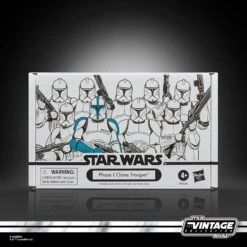 Hasbro Star Wars Vintage Collection Phase I Clone Trooper F5554 3.75" Action Figure 4-Pack -Bandai Zone 5010993962808a