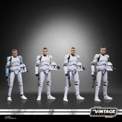Hasbro Star Wars Vintage Collection Phase I Clone Trooper F5554 3.75" Action Figure 4-Pack -Bandai Zone 5010993962808b