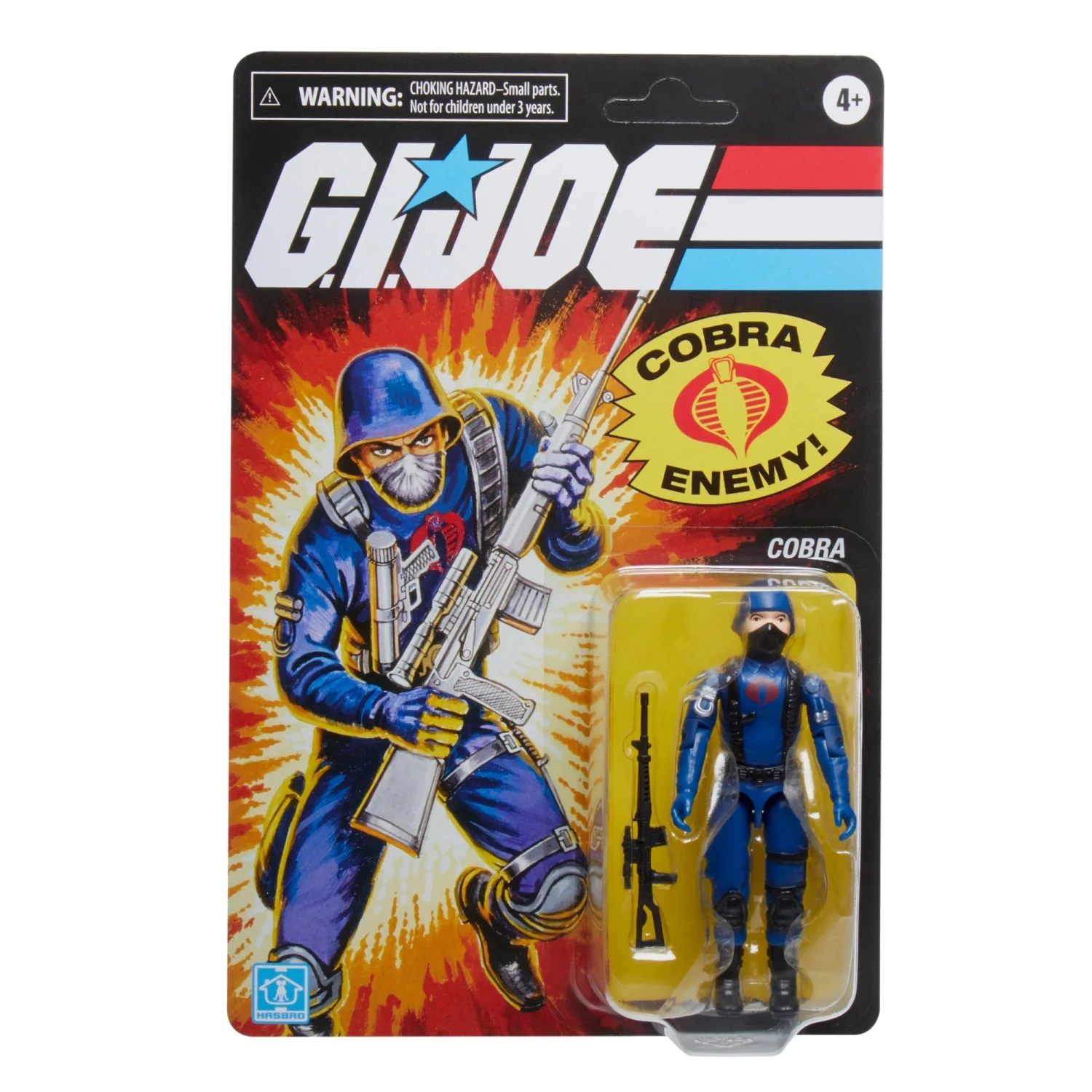 Hasbro Retro G.I. Joe Cobra Officer And Cobra Trooper 2 Pack Collection Action Figure 10 Hasbro Retro G.I. Joe Cobra Officer And Cobra Trooper 2 Pack Collection Action Figure - Image 8