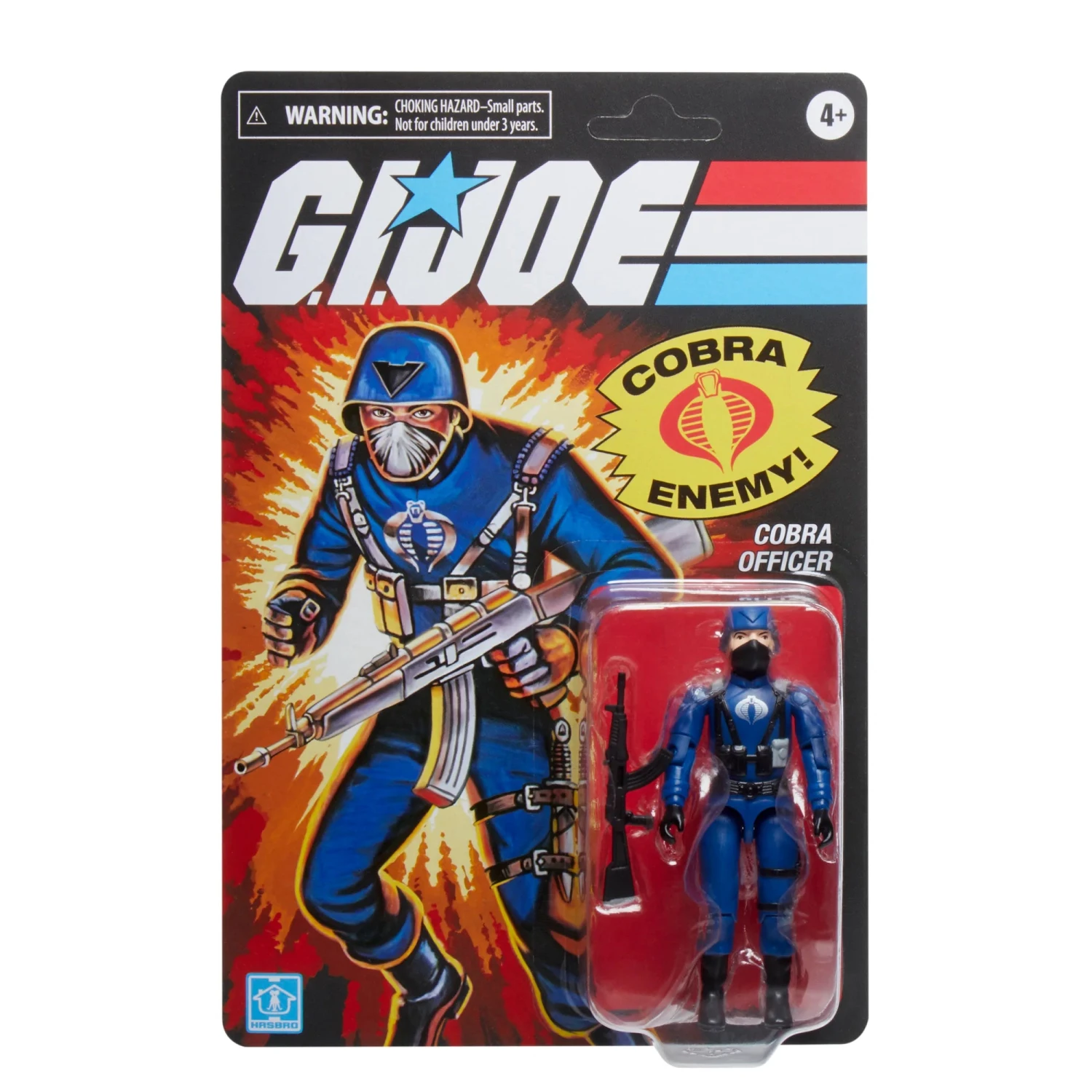 Hasbro Retro G.I. Joe Cobra Officer And Cobra Trooper 2 Pack Collection Action Figure 8 Hasbro Retro G.I. Joe Cobra Officer And Cobra Trooper 2 Pack Collection Action Figure - Image 6