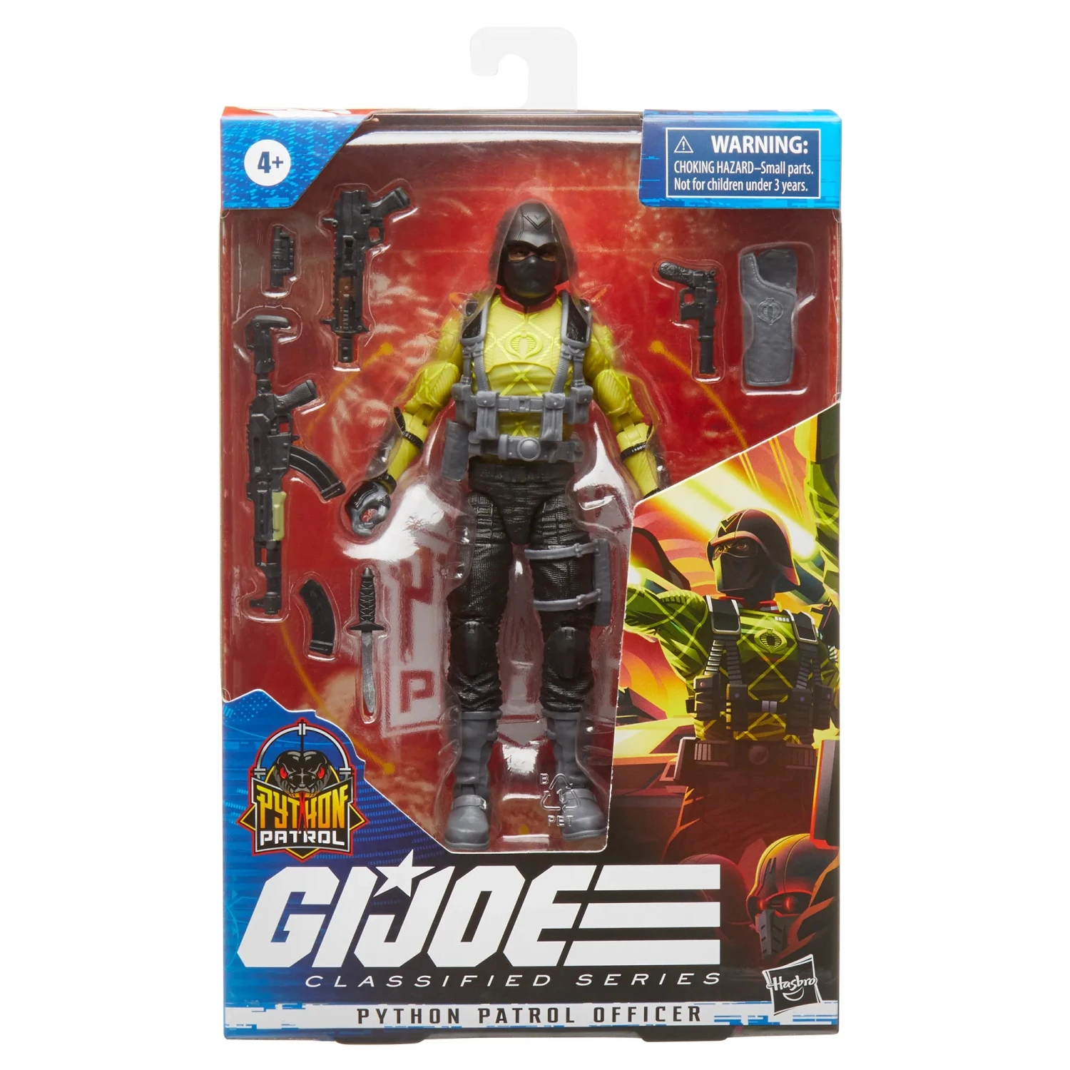 Hasbro G.I. Joe Classified Series Python Patrol Officer Action Figure 7 Hasbro G.I. Joe Classified Series Python Patrol Officer Action Figure - Image 5