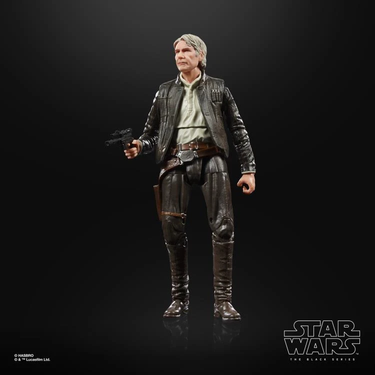 Hasbro Star Wars Black Series Archive Collection Han Solo (The Force Awakens) 6 Inch Action Figure 5 Hasbro Star Wars Black Series Archive Collection Han Solo (The Force Awakens) 6 Inch Action Figure - Image 3