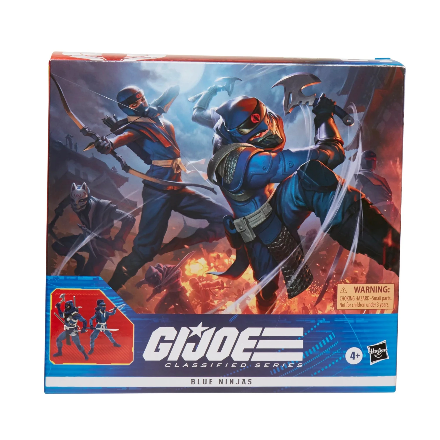 Hasbro G.I. Joe Classified Series Blue Ninja Action Figure 2 Pack 6 Hasbro G.I. Joe Classified Series Blue Ninja Action Figure 2 Pack - Image 4