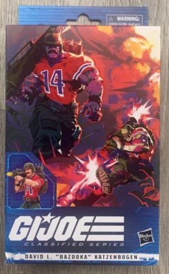 Hasbro G.I. Joe Classified Series David L. Bazooka Katzenbogen Action Figure -Bandai Zone 5010994100469