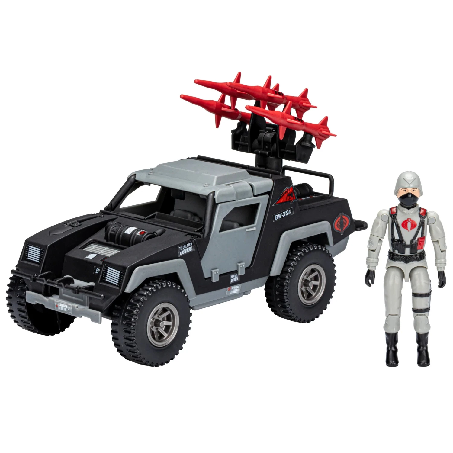 Hasbro Retro G.I. Joe Cobra Stinger With Cobra Officer Vehicle 3 Hasbro Retro G.I. Joe Cobra Stinger With Cobra Officer Vehicle