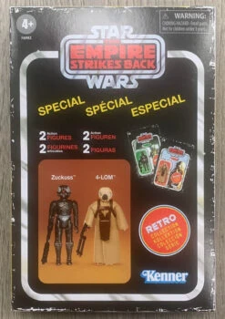 Hasbro Star Wars Retro Collection 4-Lom & Zuckuss 3.75" 2-Pack Action Figure 9 Hasbro Star Wars Retro Collection 4-Lom & Zuckuss 3.75" 2-Pack Action Figure -Bandai Zone 5010994201470