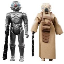 Hasbro Star Wars Retro Collection 4-Lom & Zuckuss 3.75" 2-Pack Action Figure 8 Hasbro Star Wars Retro Collection 4-Lom & Zuckuss 3.75" 2-Pack Action Figure -Bandai Zone 5010994201470c