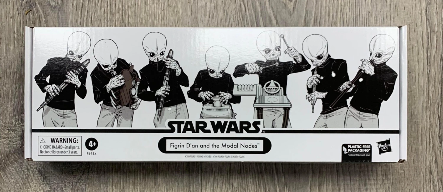 Hasbro Star Wars The Vintage Collection Figrin D’an And The Modal Nodes 3.75 Exclusive 7 Figures 3 Hasbro Star Wars The Vintage Collection Figrin D’an And The Modal Nodes 3.75 Exclusive 7 Figures