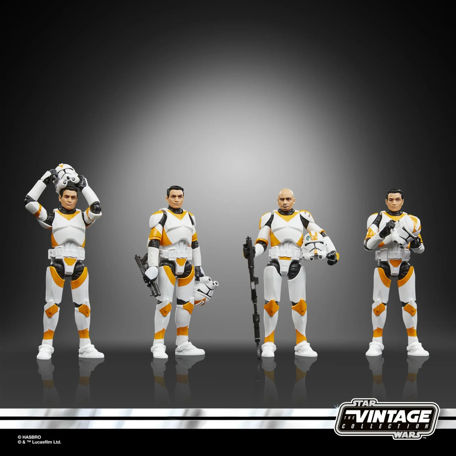 Hasbro Star Wars Vintage Collection Phase II Clone Trooper (212th) F6985 3.75" Action Figure 4-Pack 6 Hasbro Star Wars Vintage Collection Phase II Clone Trooper (212th) F6985 3.75" Action Figure 4-Pack - Image 4