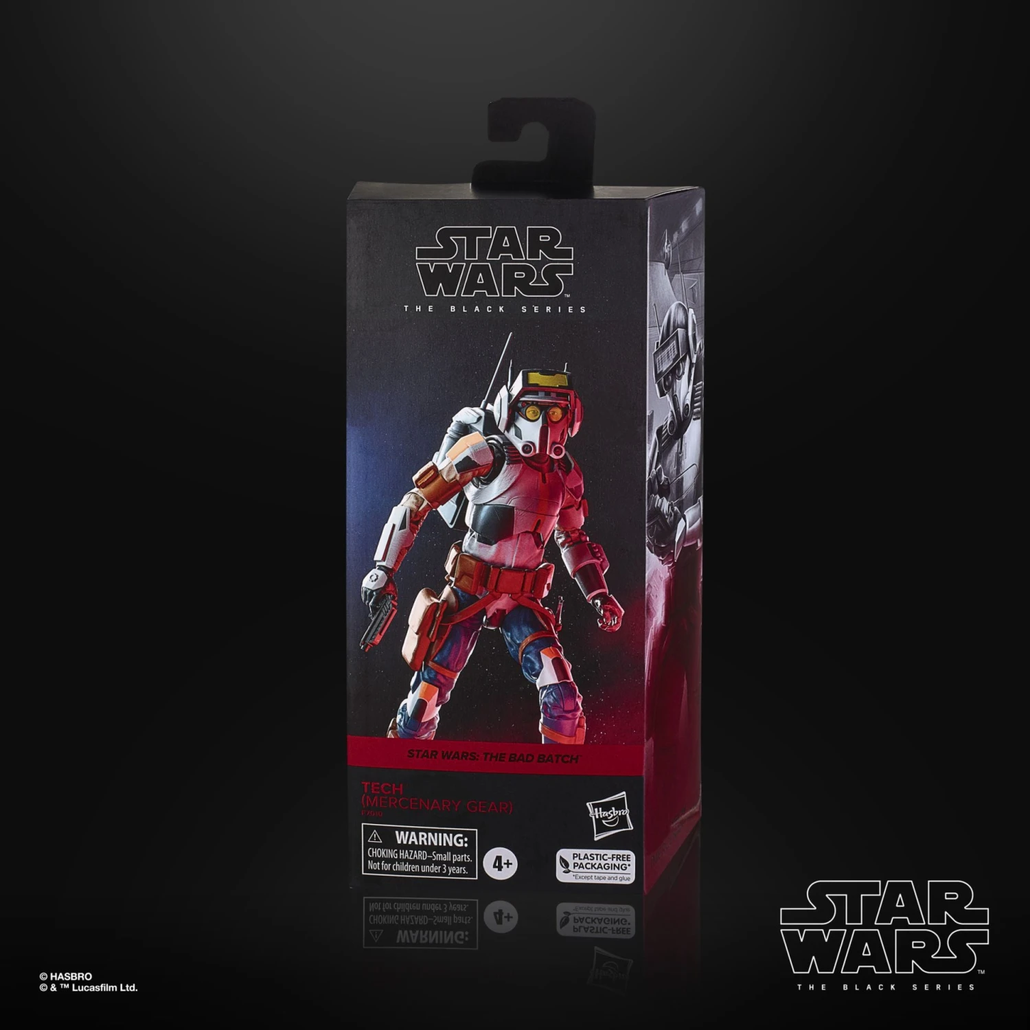 Hasbro Star Wars Black Series The Bad Batch #16 Tech (Mercenary Gear) 6 Inch Action Figure 8 Hasbro Star Wars Black Series The Bad Batch #16 Tech (Mercenary Gear) 6 Inch Action Figure - Image 6