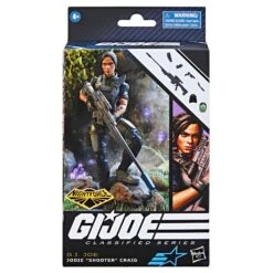 Hasbro G.I. Joe Classified Series #90 Nightforce Jodie "Shooter" Craig Action Figure 17 Hasbro G.I. Joe Classified Series #90 Nightforce Jodie "Shooter" Craig Action Figure -Bandai Zone 5010996123435