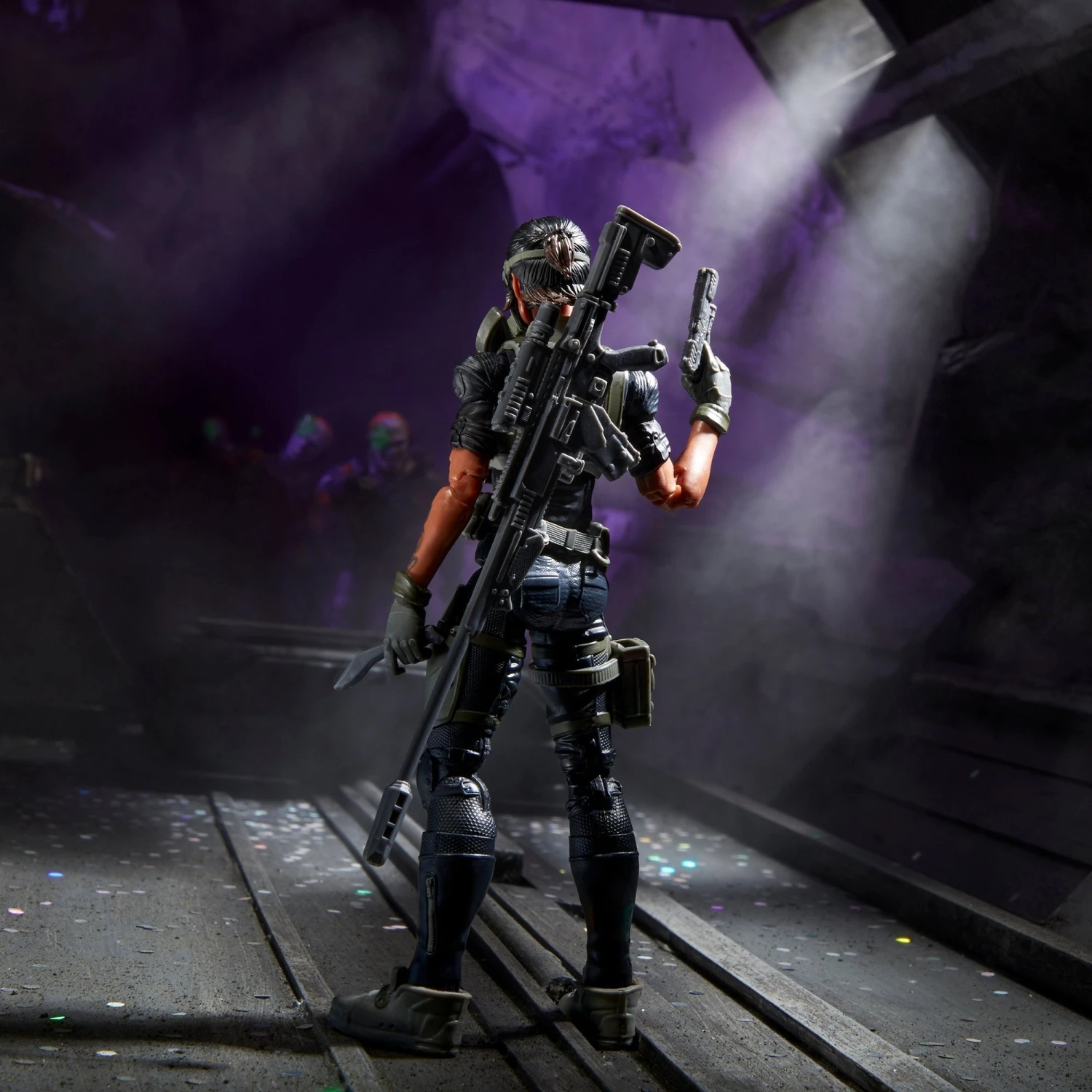 Hasbro G.I. Joe Classified Series #90 Nightforce Jodie "Shooter" Craig Action Figure 6 Hasbro G.I. Joe Classified Series #90 Nightforce Jodie "Shooter" Craig Action Figure - Image 4