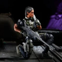 Hasbro G.I. Joe Classified Series #90 Nightforce Jodie "Shooter" Craig Action Figure 15 Hasbro G.I. Joe Classified Series #90 Nightforce Jodie "Shooter" Craig Action Figure -Bandai Zone 5010996123435f