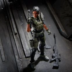 Hasbro G.I. Joe Classified Series #90 Nightforce Jodie "Shooter" Craig Action Figure 16 Hasbro G.I. Joe Classified Series #90 Nightforce Jodie "Shooter" Craig Action Figure -Bandai Zone 5010996123435g