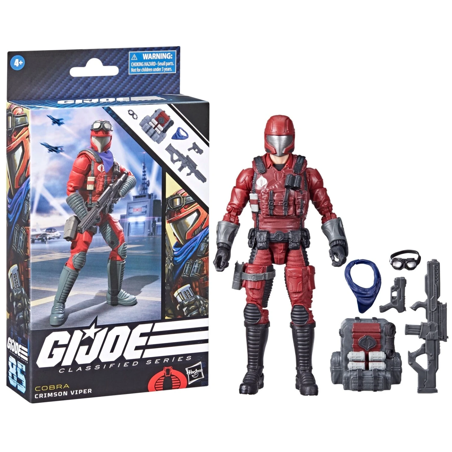 Hasbro G.I. Joe Classified Series 85 Crimson Viper Action Figure 4 Hasbro G.I. Joe Classified Series 85 Crimson Viper Action Figure - Image 2