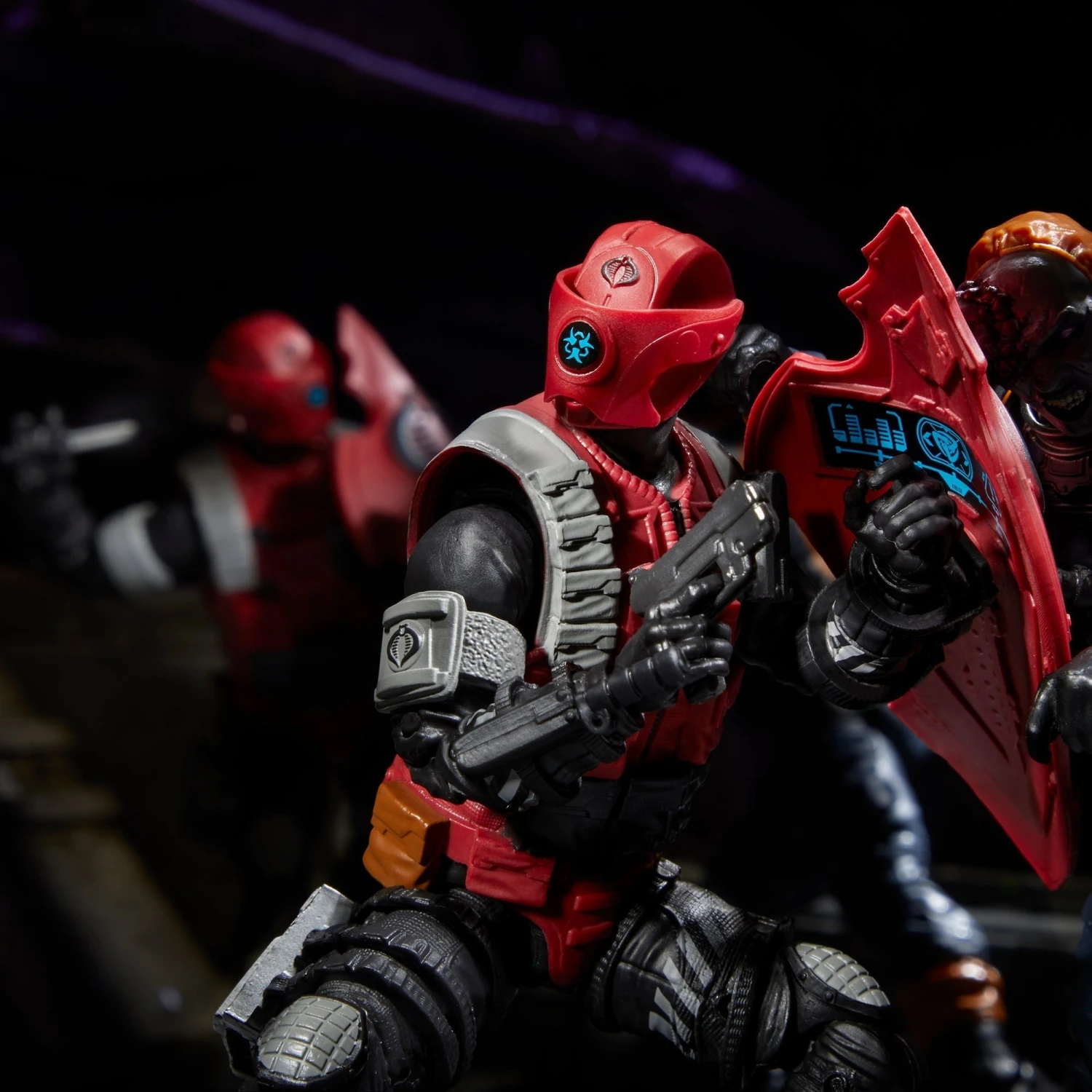 Hasbro G.I. Joe Classified Series #91 Cobra Crimson Alley Viper Action Figure 8 Hasbro G.I. Joe Classified Series #91 Cobra Crimson Alley Viper Action Figure - Image 6