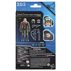 Hasbro G.I. Joe Classified Series 103 General Clayton "Hawk" Abernathy Action Figure 21 Hasbro G.I. Joe Classified Series 103 General Clayton "Hawk" Abernathy Action Figure -Bandai Zone 5010996132871j