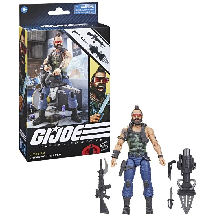 Hasbro G.I. Joe Classified Series 102 Dreadnok Ripper Action Figure 10 Hasbro G.I. Joe Classified Series 102 Dreadnok Ripper Action Figure - Image 8