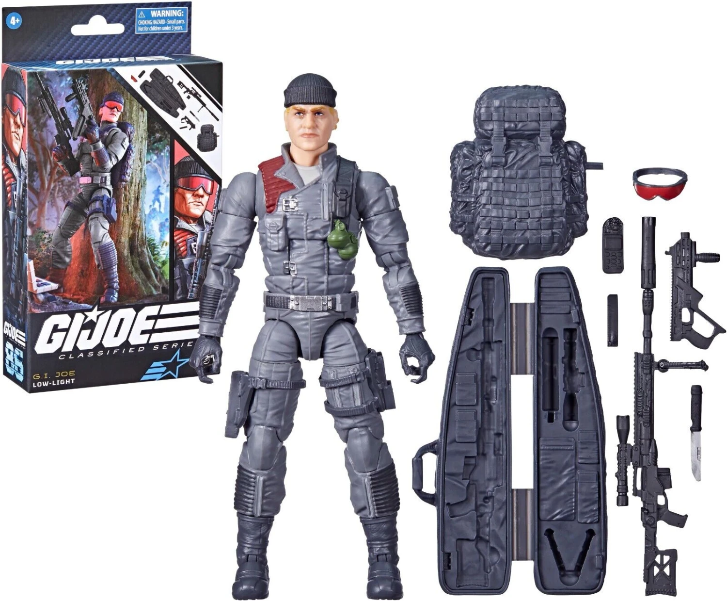 Hasbro G.I. Joe Classified Series 86 Low-Light Action Figure 4 Hasbro G.I. Joe Classified Series 86 Low-Light Action Figure - Image 2