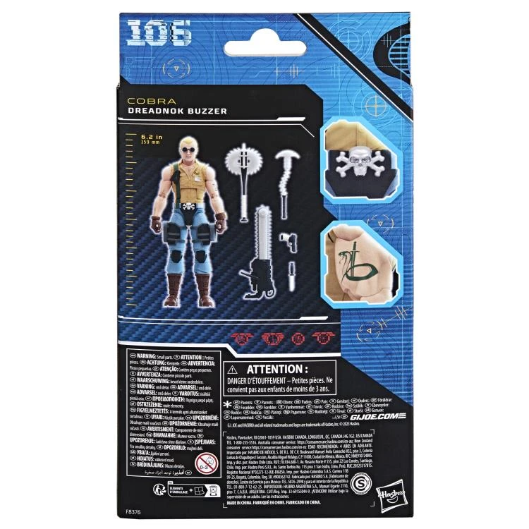 Hasbro G.I. Joe Classified Series 106 Dreadnok Buzzer Action Figure 12 Hasbro G.I. Joe Classified Series 106 Dreadnok Buzzer Action Figure - Image 10