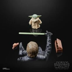 Hasbro Star Wars Black Series The Book Of Boba Fett #07 Luke Skywalker And Grogu 6 Inch Action Figure -Bandai Zone 5010996154996i