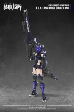 Nuke Matrix Fantasy Girls Cyber Forest F.O.X. Long-Range Striker Unit Vivienne Hayha Model Kit
