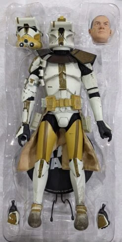Sideshow Collectible 1/6 Star Wars Militaries Of Star Wars Commander Bly 327th Star Corps Sixth Scale Figure *Open Box* -Bandai Zone 747720213814e