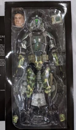 Sideshow Collectible 1/6 Star Wars Militaries Of Star Wars Commander Gree 41st Elite Corps Sixth Scale Figure *Open Box* -Bandai Zone 747720214644e
