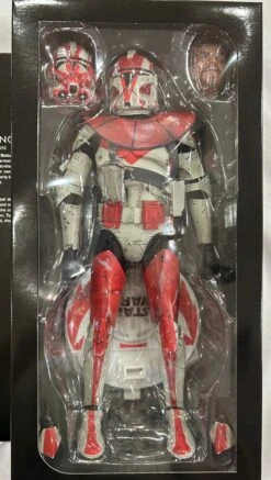 Sideshow Collectible 1/6 Star Wars Militaries Of Star Wars 612th Attack Battalion Commander Ganch Sixth Scale Figure *Open Box* -Bandai Zone 747720221963d