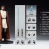Sideshow Collectible 1/6 Star Wars Clone Wars Obi-Wan Kenobi Sixth Scale Figure -Bandai Zone 747720251878