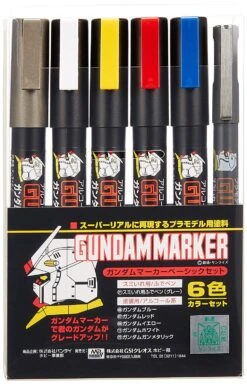 GSI Gundam Marker HG MG RG PG GMS105 Basic Marker Set