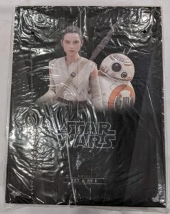 Hot Toys 1/6 Star Wars Episode VII The Force Awakens Rey And BB8 Set Sixth Scale MMS337 -Bandai Zone MMS337d