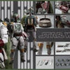 Hot Toys 1/4 Star Wars: Return Of The Jedi Boba Fett Quarter Scale Figure QS003 1 Hot Toys 1/4 Star Wars: Return Of The Jedi Boba Fett Quarter Scale Figure QS003 -Bandai Zone QS003 LOT