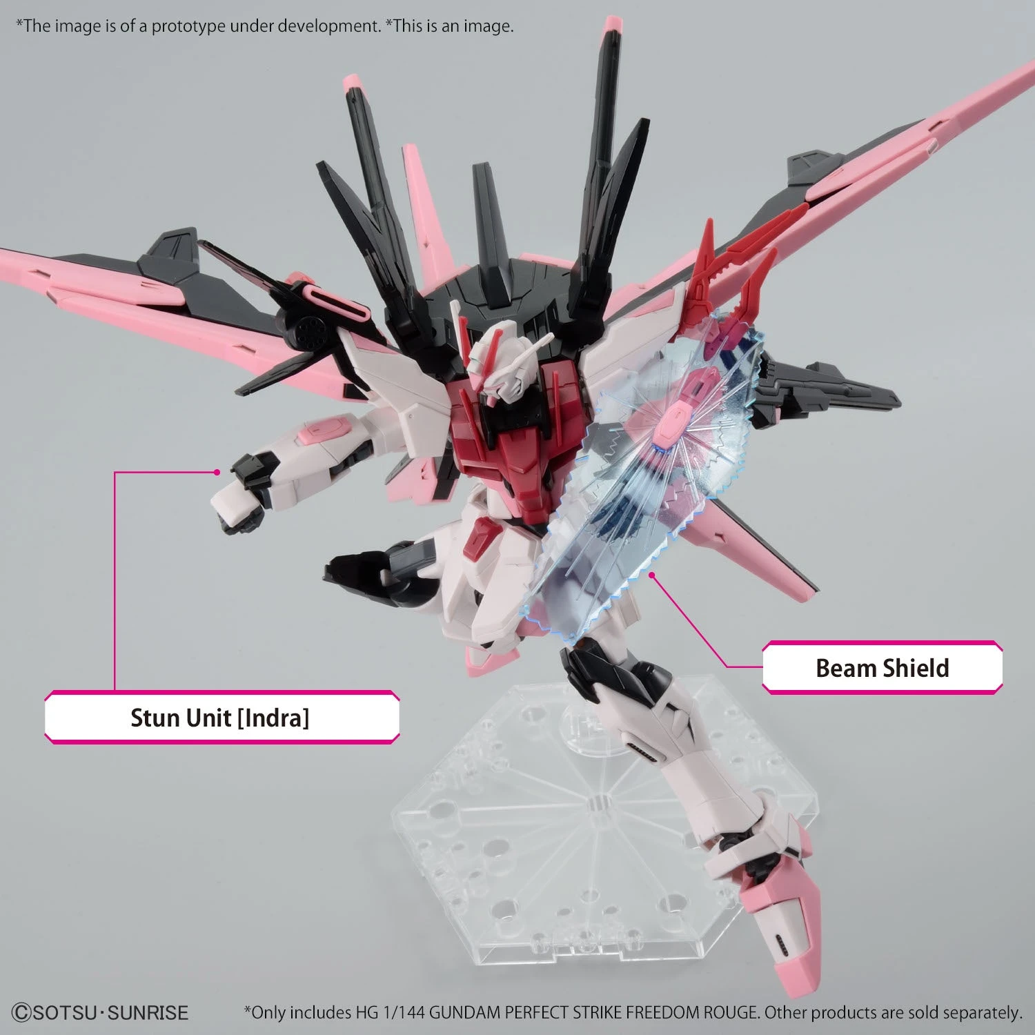 Bandai Gundam 1/144 HGBM #XX Gundam Perfect Strike Freedom Rouge Model Kit 9 Bandai Gundam 1/144 HGBM #XX Gundam Perfect Strike Freedom Rouge Model Kit - Image 7